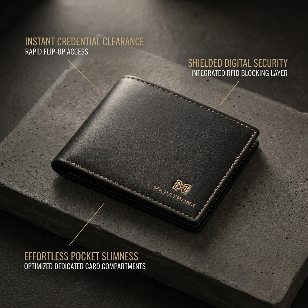 Apex RFID Bifold Wallet