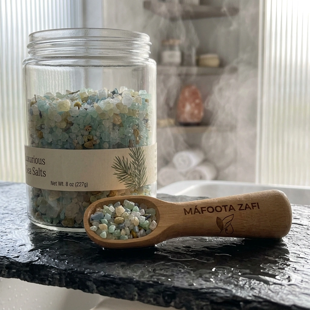 Botanical Bamboo Scoop