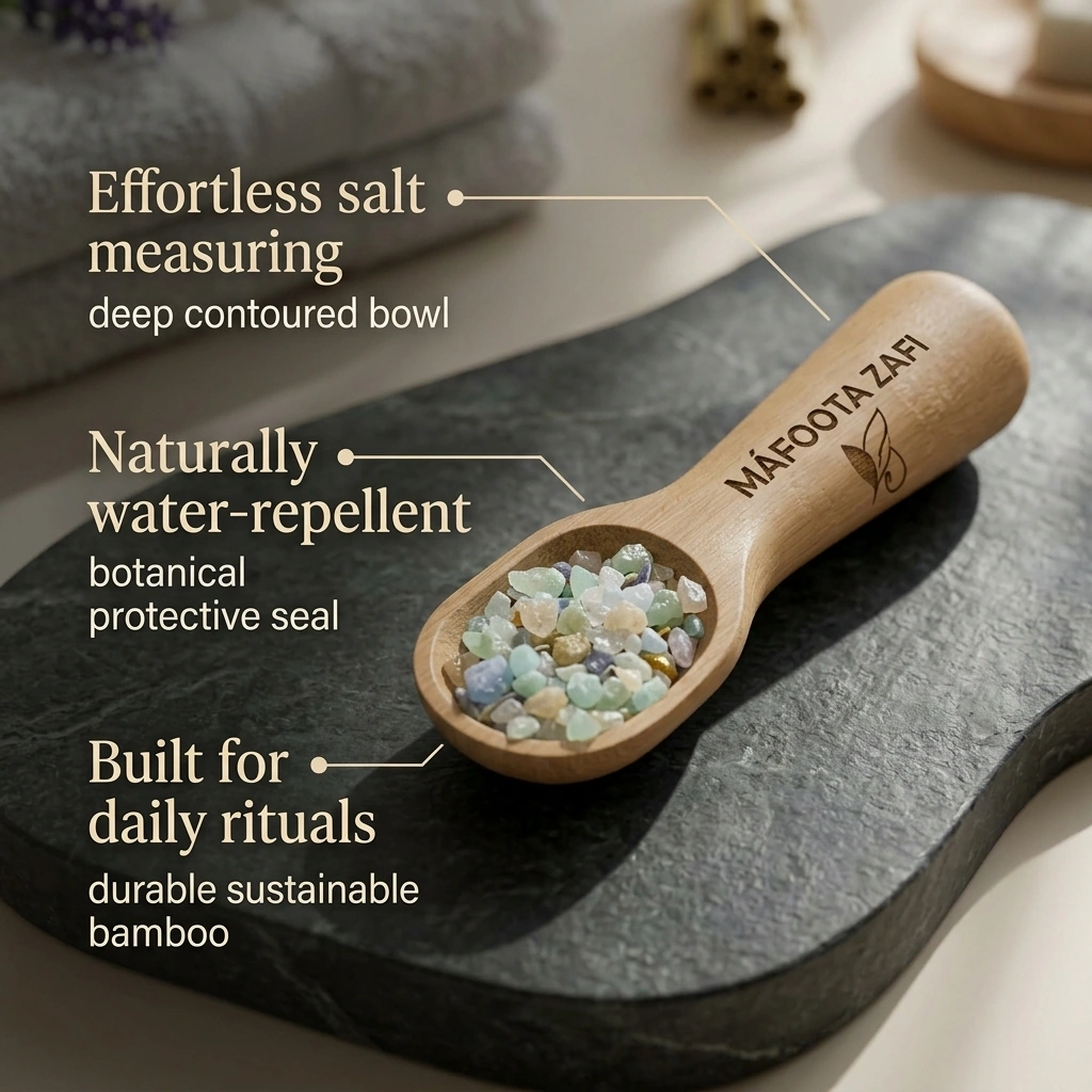 Botanical Bamboo Scoop
