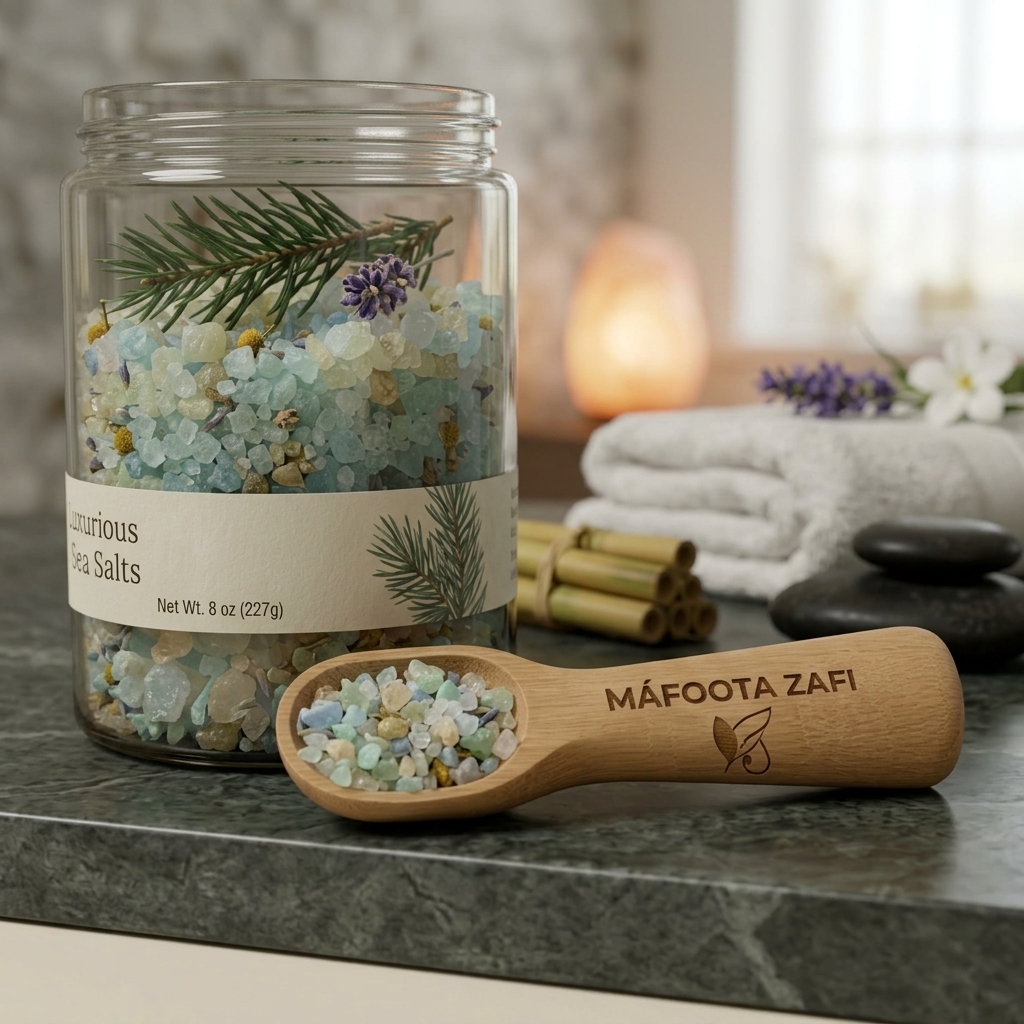 Botanical Bamboo Scoop