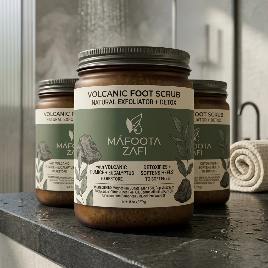 Volcanic Foot Scrub