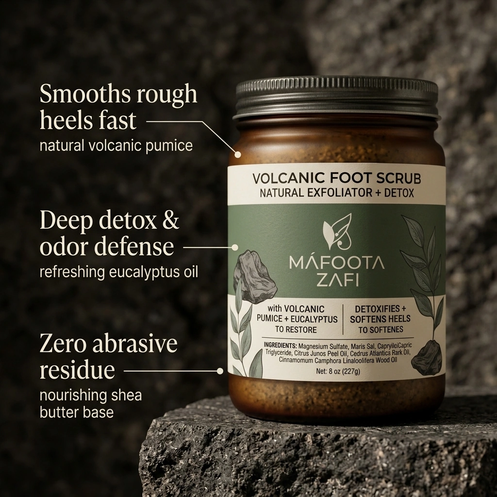 Volcanic Foot Scrub