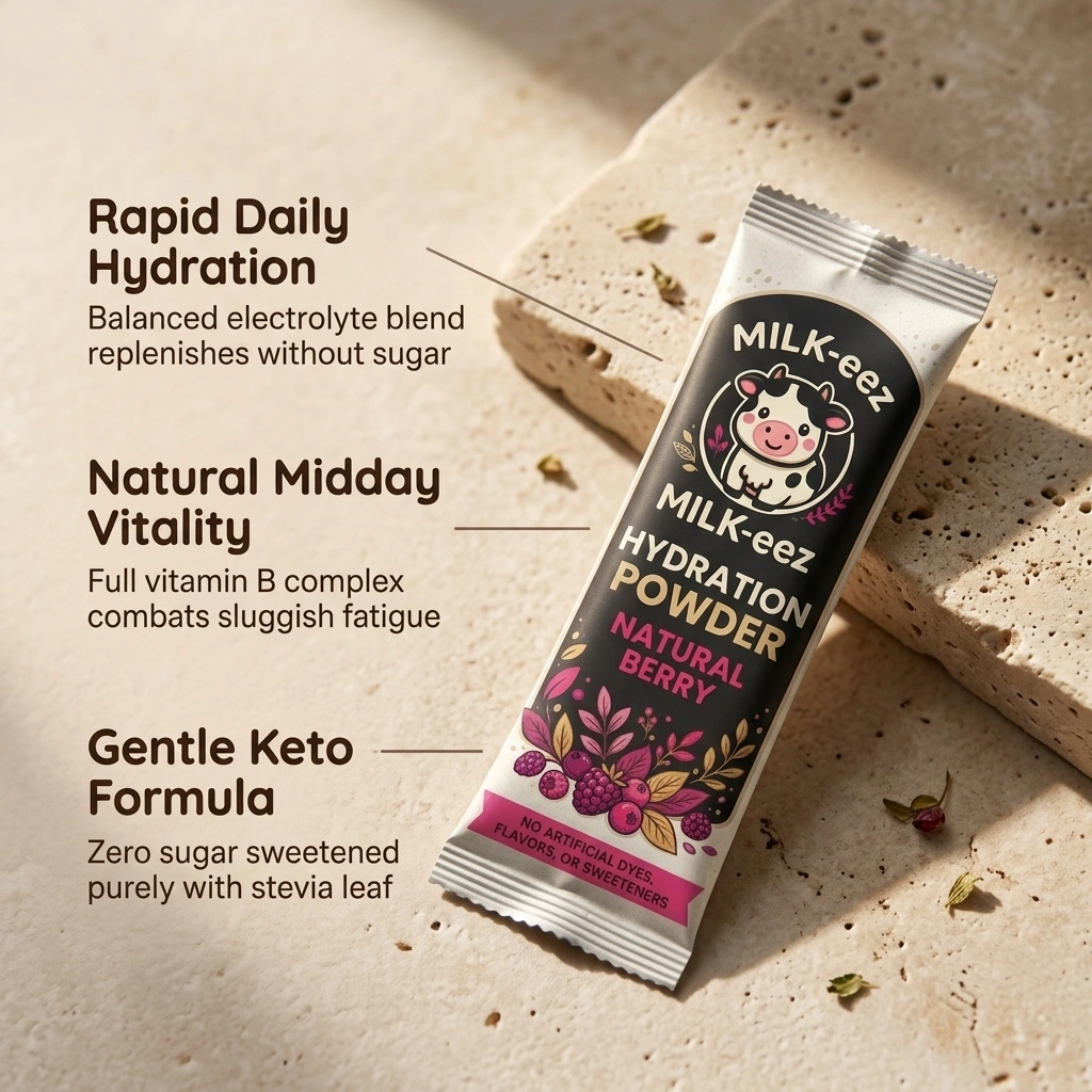 Clean cellular hydration with zero sugar