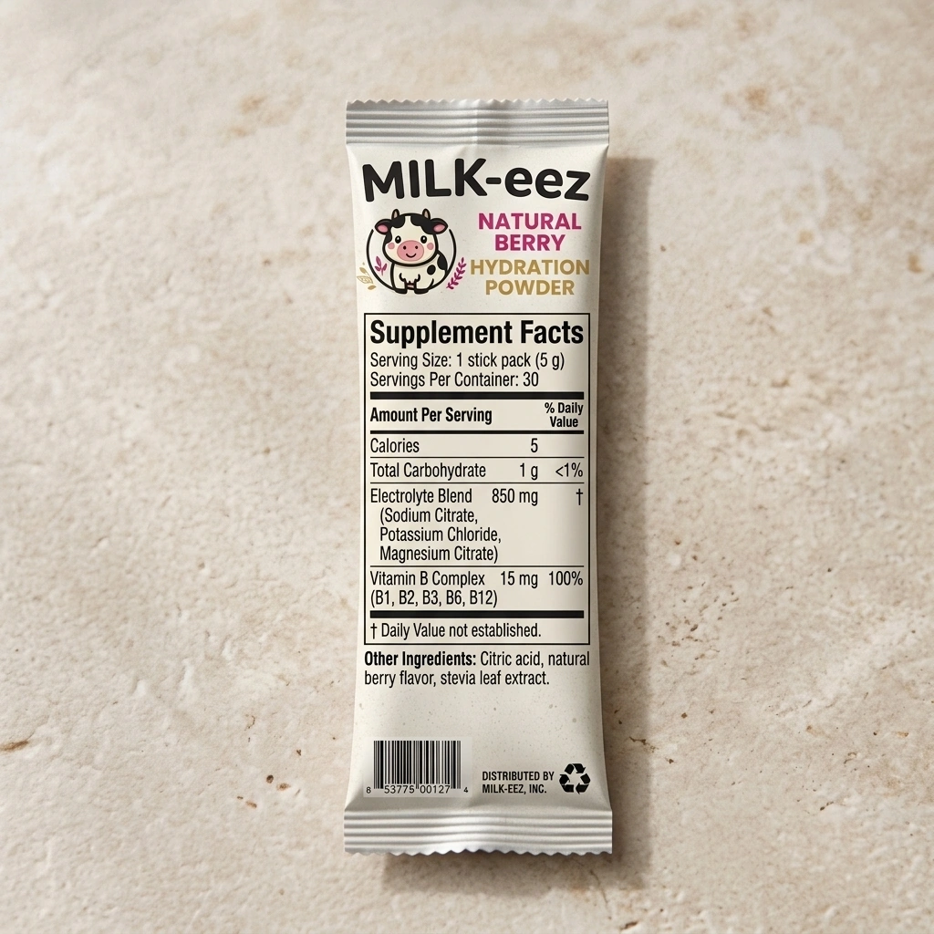 Clean cellular hydration with zero sugar