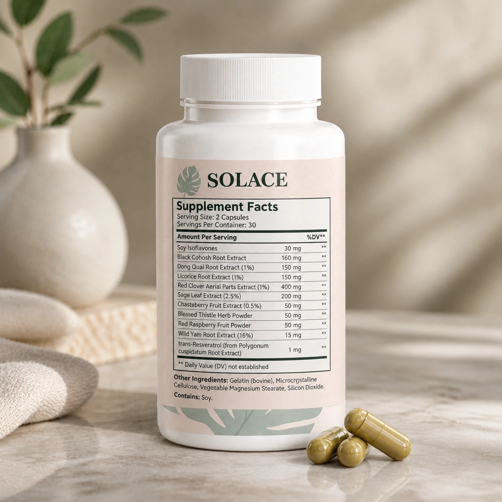 Botanical equilibrium for your monthly rhythm