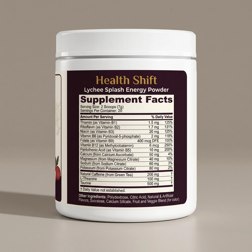 SHIFT Energy + Hydration: Lychee Splash