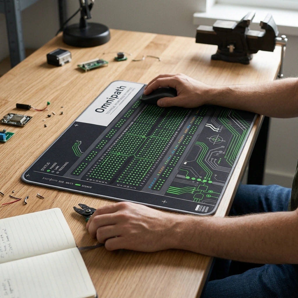A reference schematic under your mouse