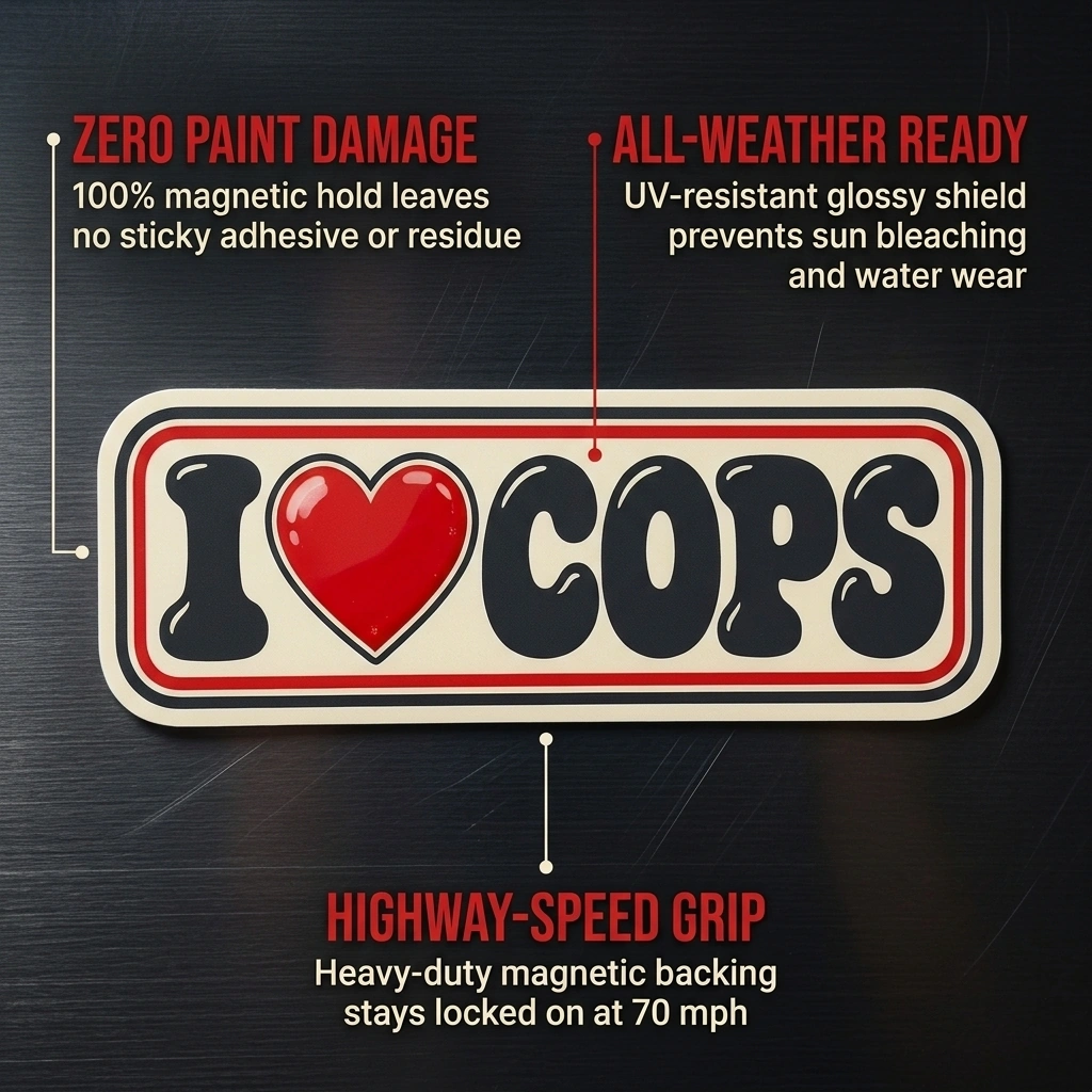 Highway satire that spares your factory paint