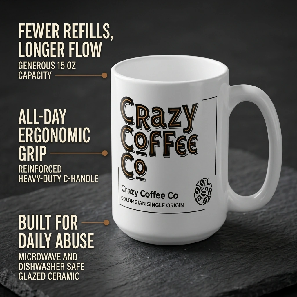 Grinder Ceramic Mug