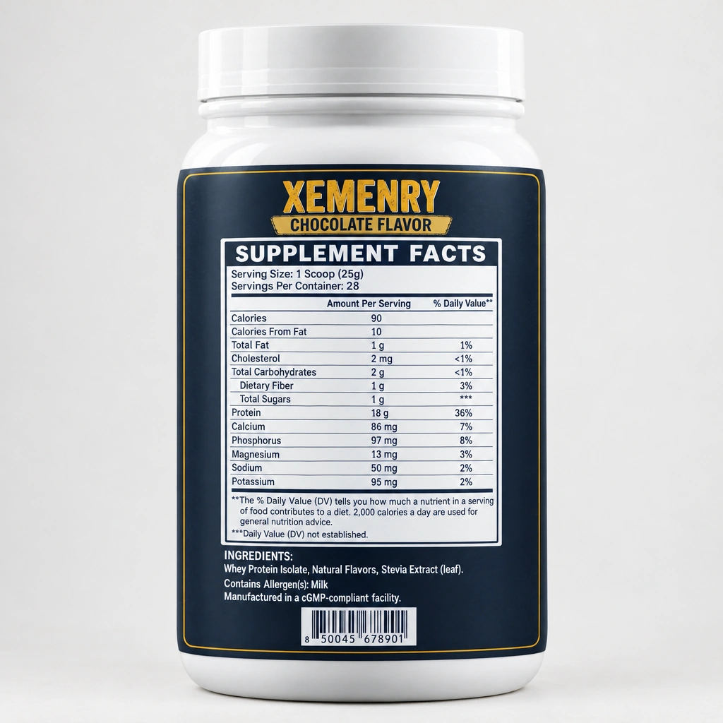 DE-RITE SUPPLEMENTS Pure3 Whey Isolate