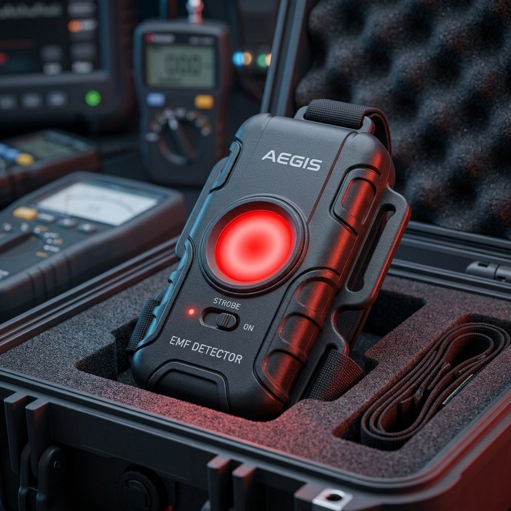 Aegis Wearable EMF Detector
