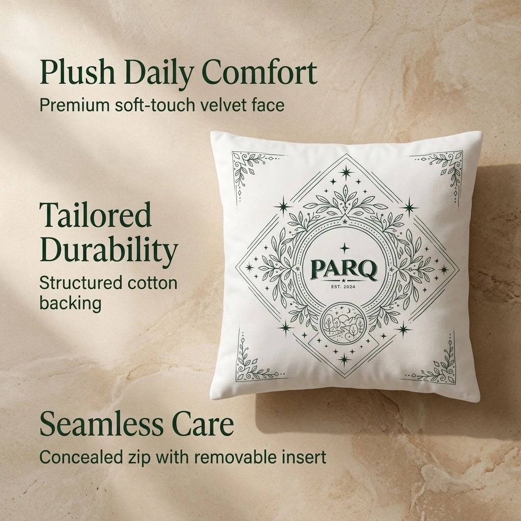 Plush Velvet Anchored by Heavyweight Cotton
