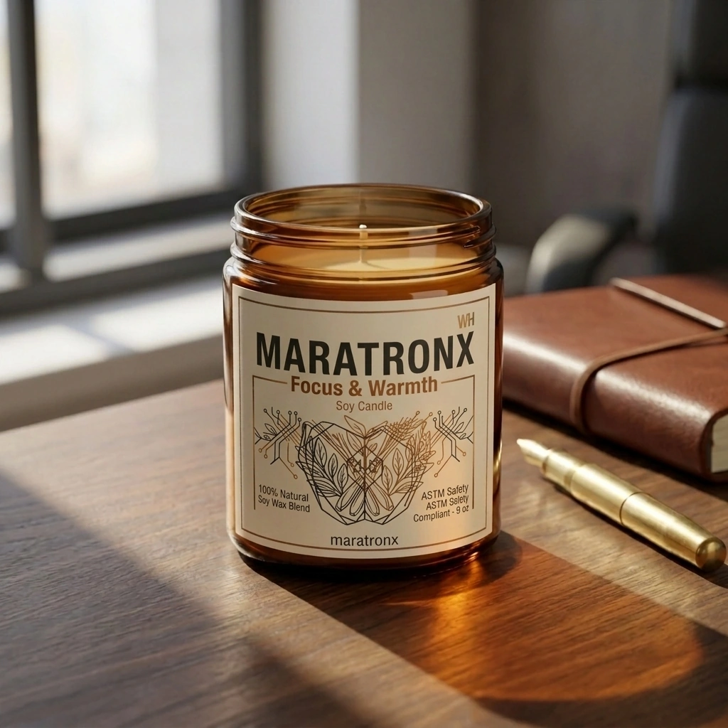 Focus & Warmth Soy Candle
