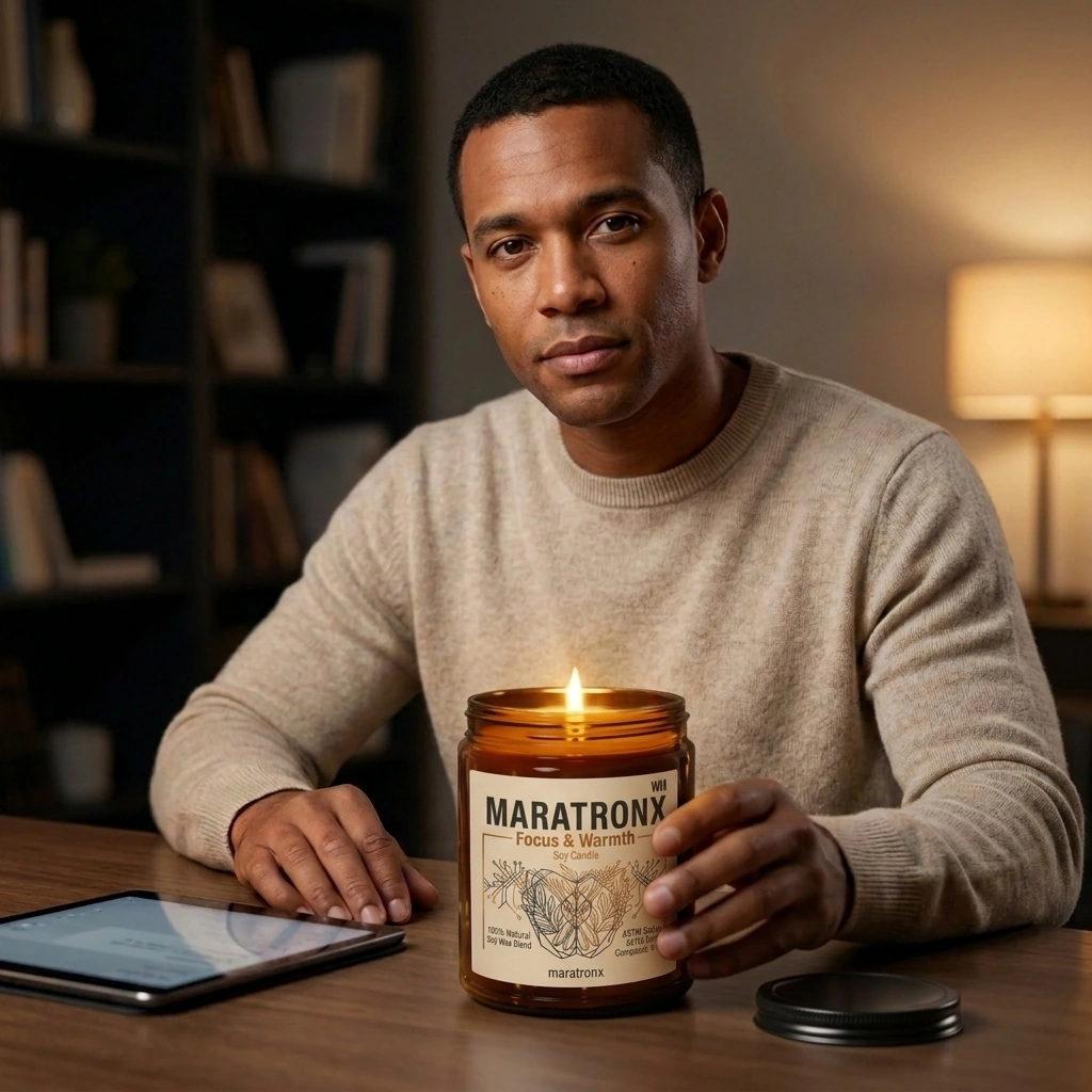 Focus & Warmth Soy Candle