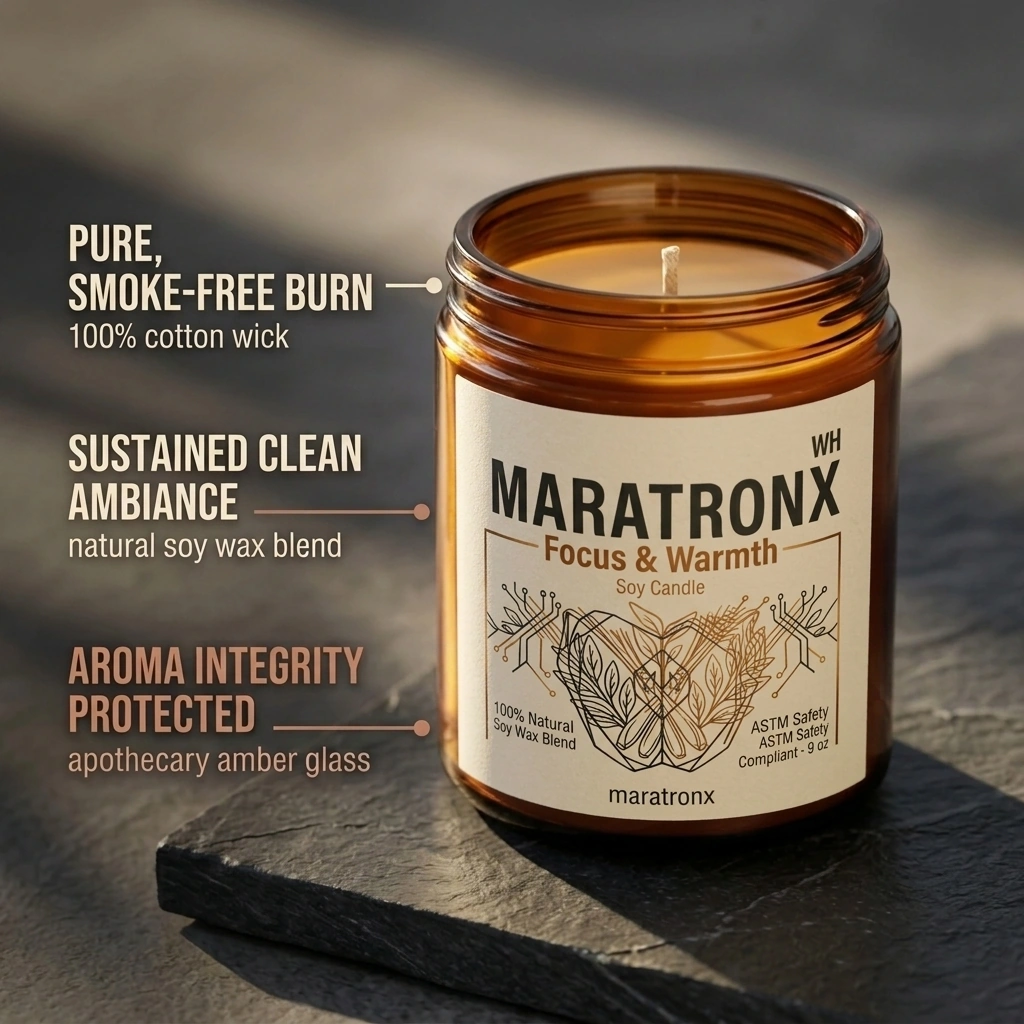 Focus & Warmth Soy Candle