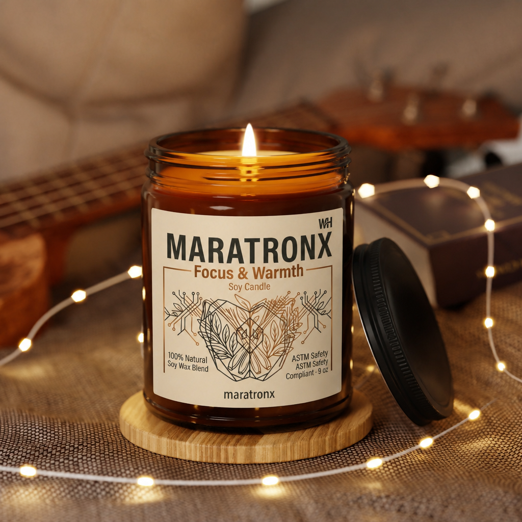 Focus & Warmth Soy Candle