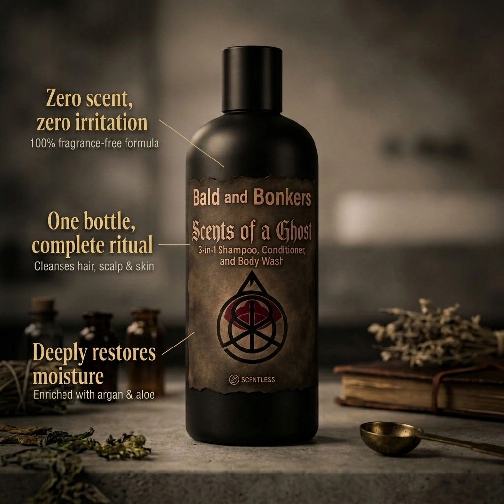 Scents of a Ghost 3-in-1 Shampoo, Conditioner, and Body wash