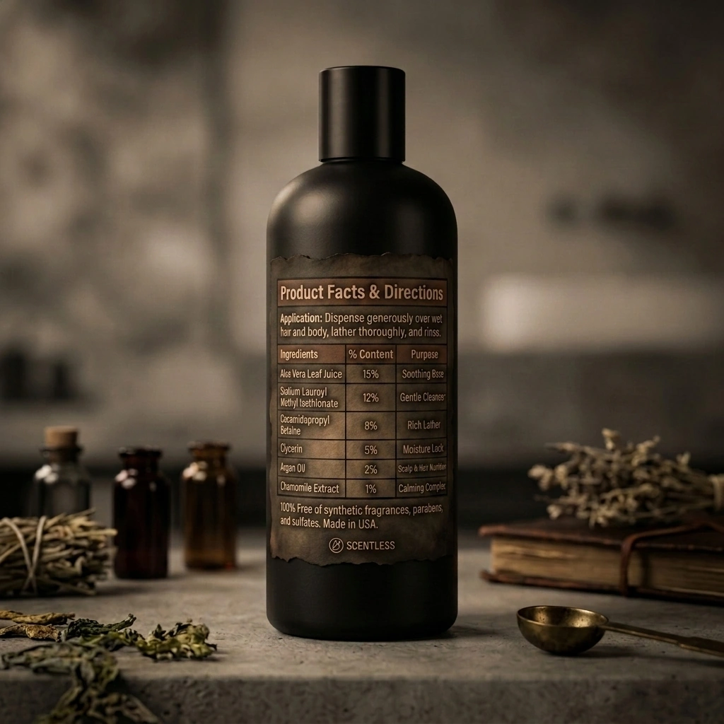 Scents of a Ghost 3-in-1 Shampoo, Conditioner, and Body wash