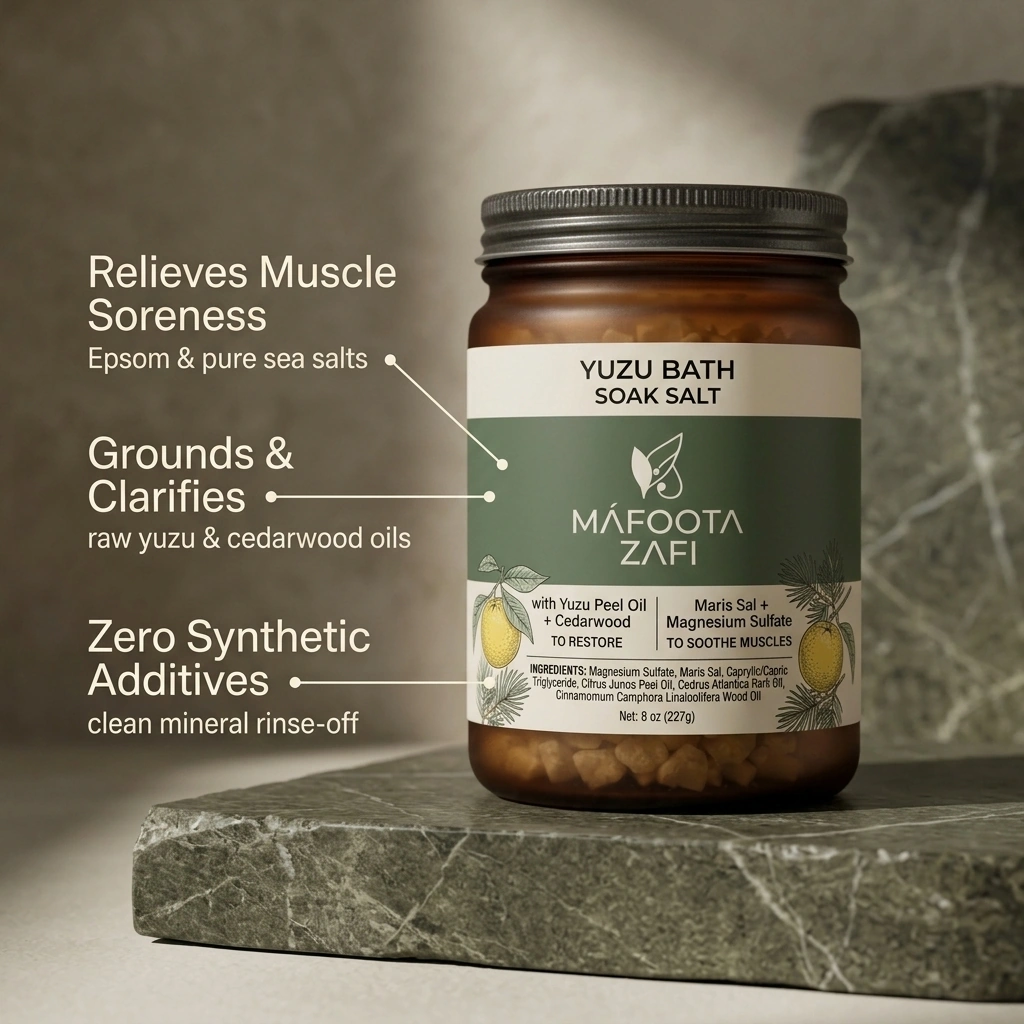Yuzu Bath Soak Salt