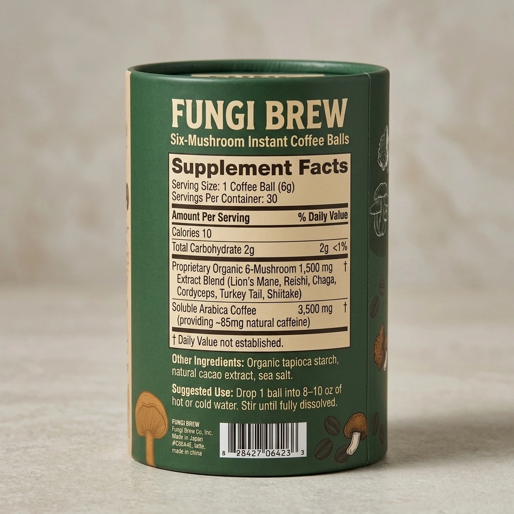 Instant Coffee Balls