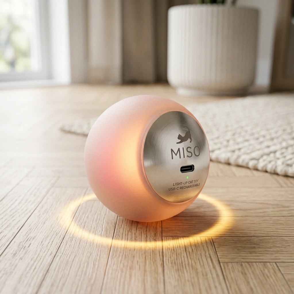 MISO Rechargeable GlowBall Interactive Toy