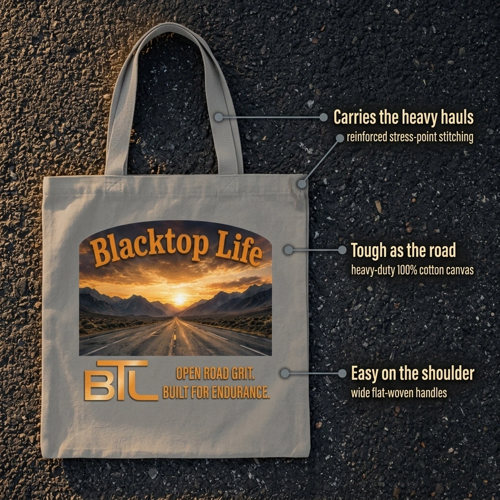 Open Road Cotton Tote