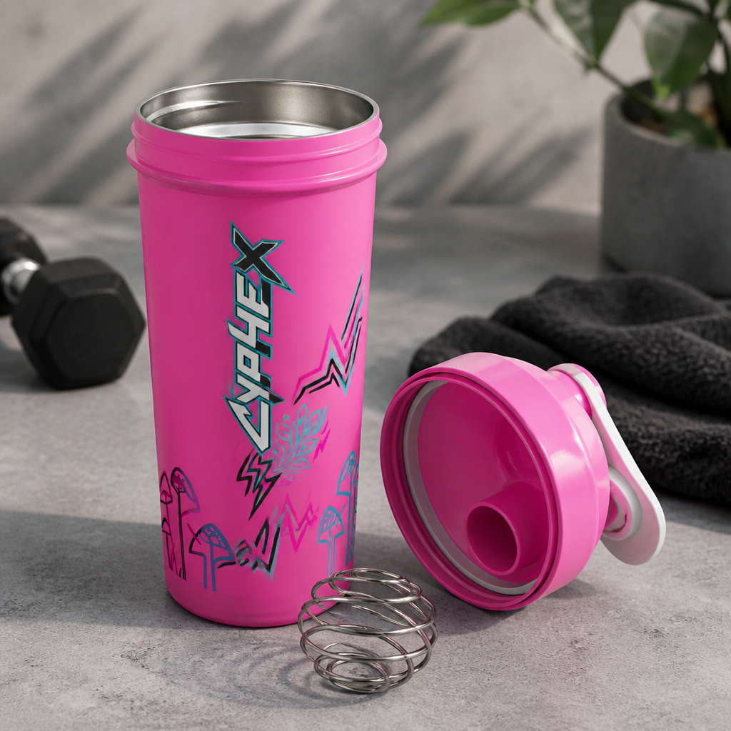 Stainless Steel Shaker Bottle // Cyber Edition