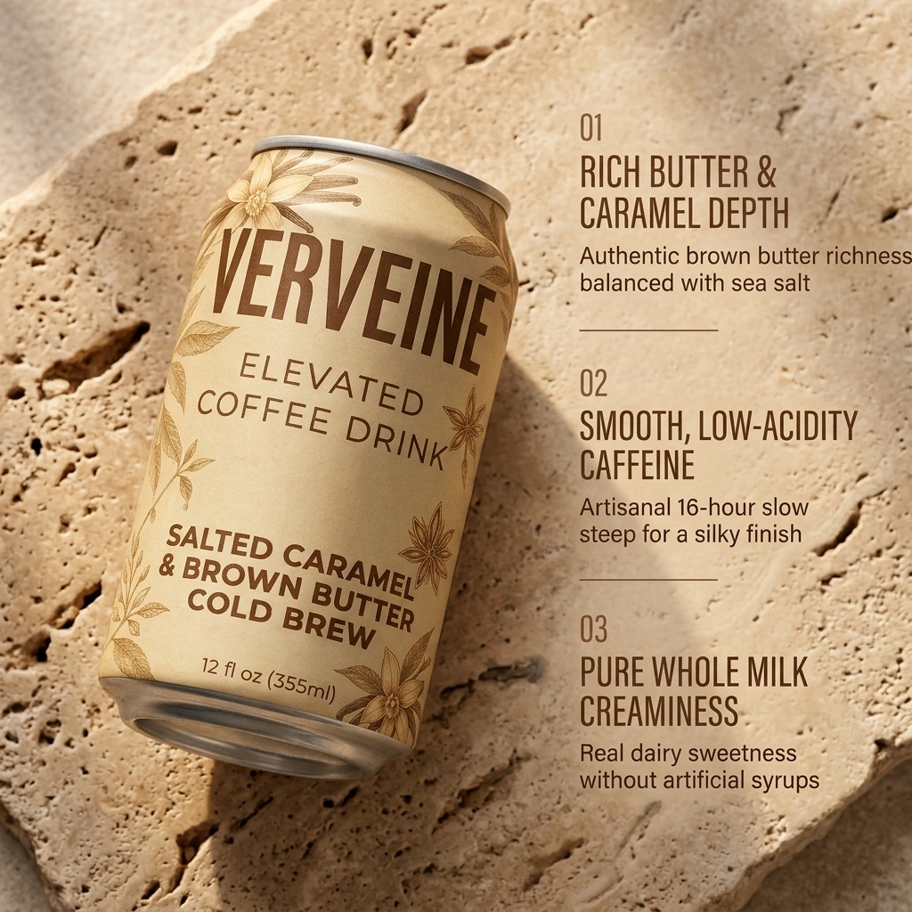 Salted Caramel & Brown Butter Cold Brew