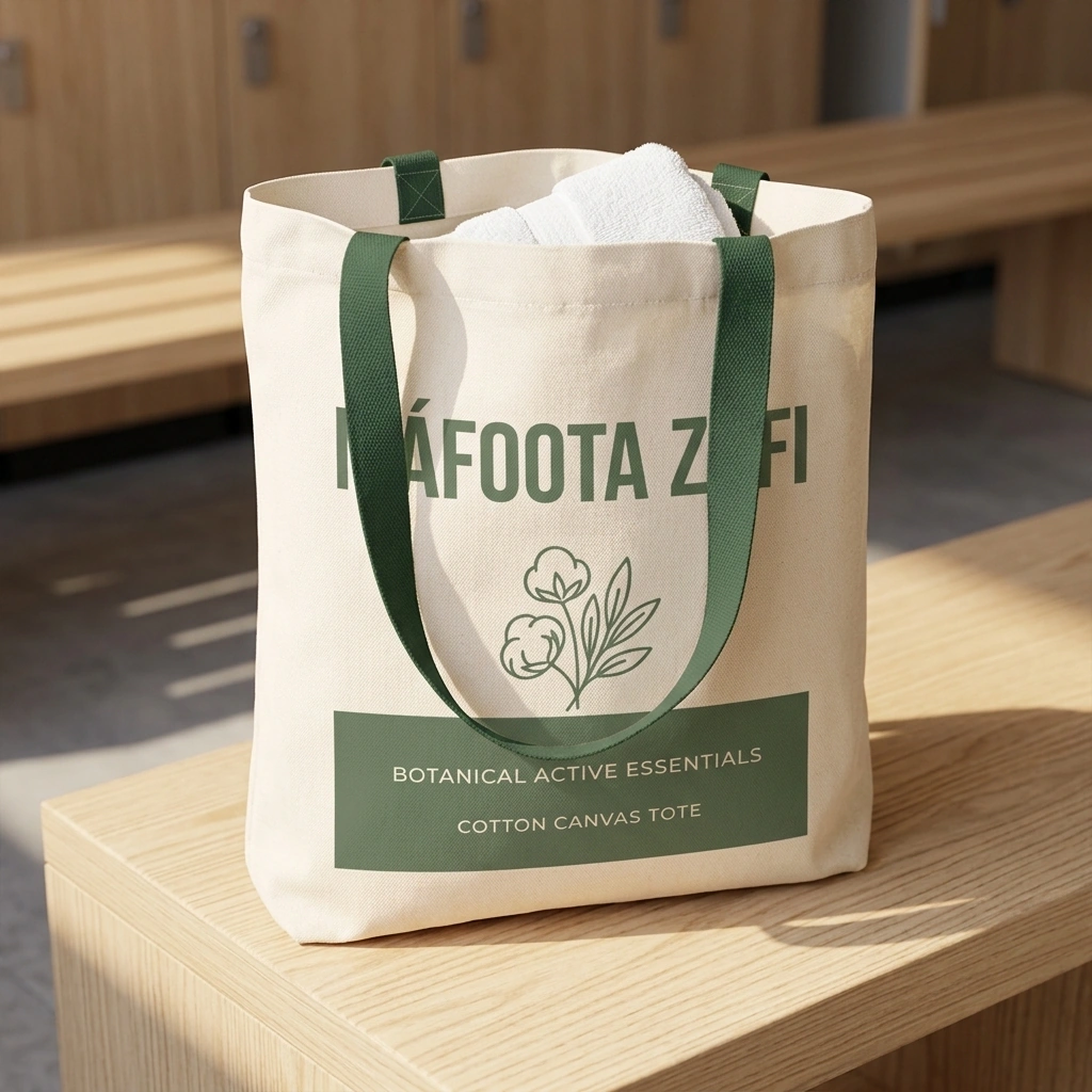 Active Botanical Canvas Tote
