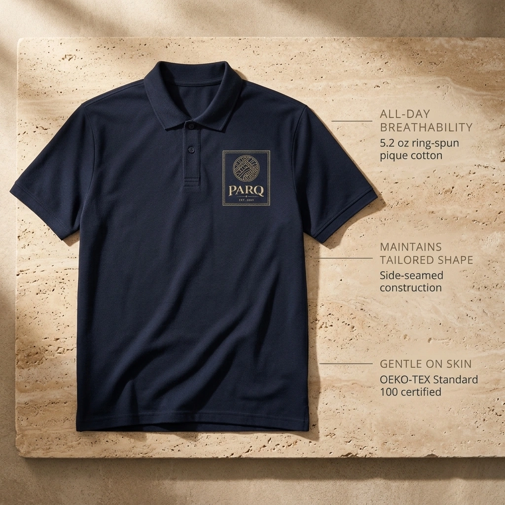Unisex Pique Polo