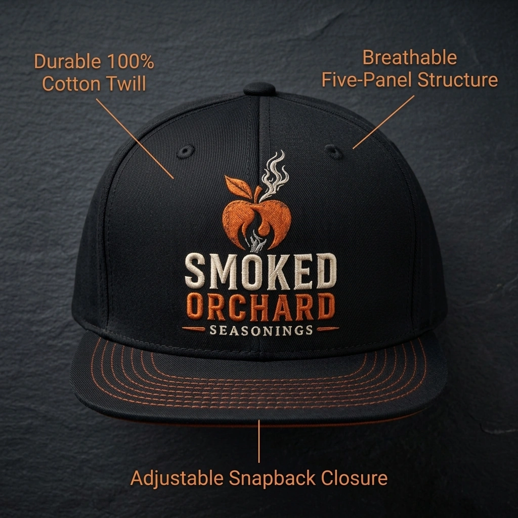 Signature Flat Bill Cap