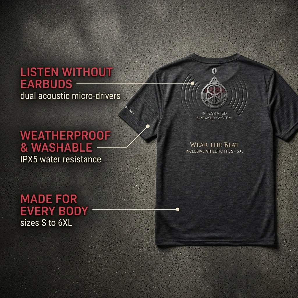 BEATWAVE Sound Shirt