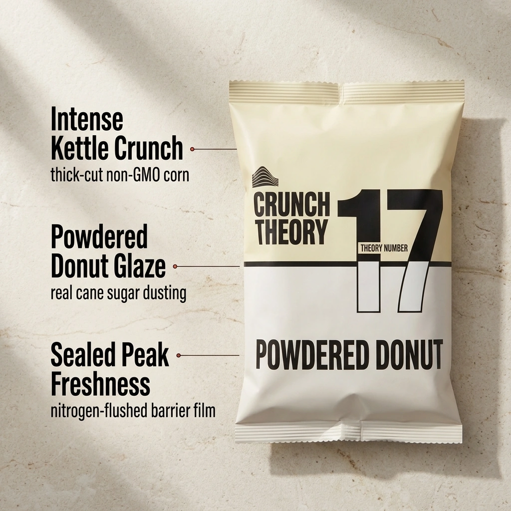 Theory No. 17 Powdered Donut