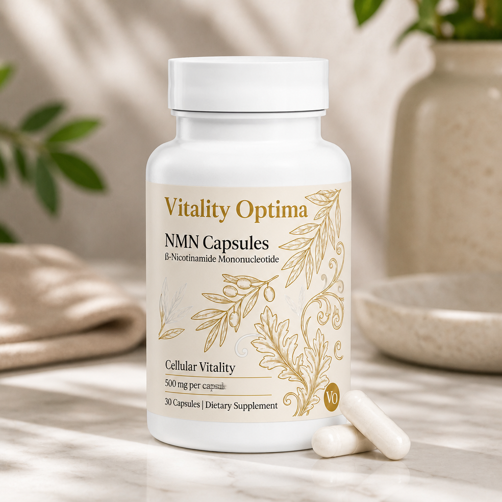 Vitality Optima formula packaging