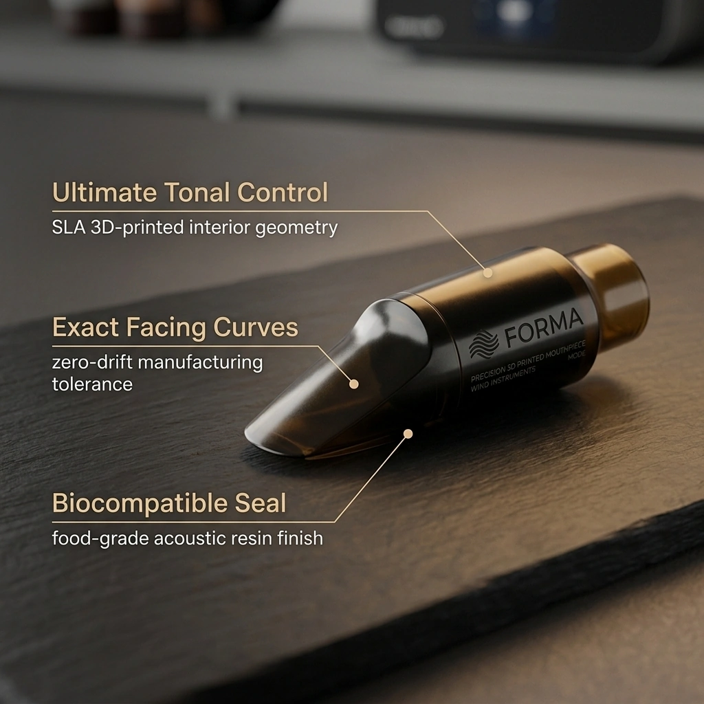 FORMA Precision Saxophone Mouthpiece (Tenor Available, Alto Coming Soon)